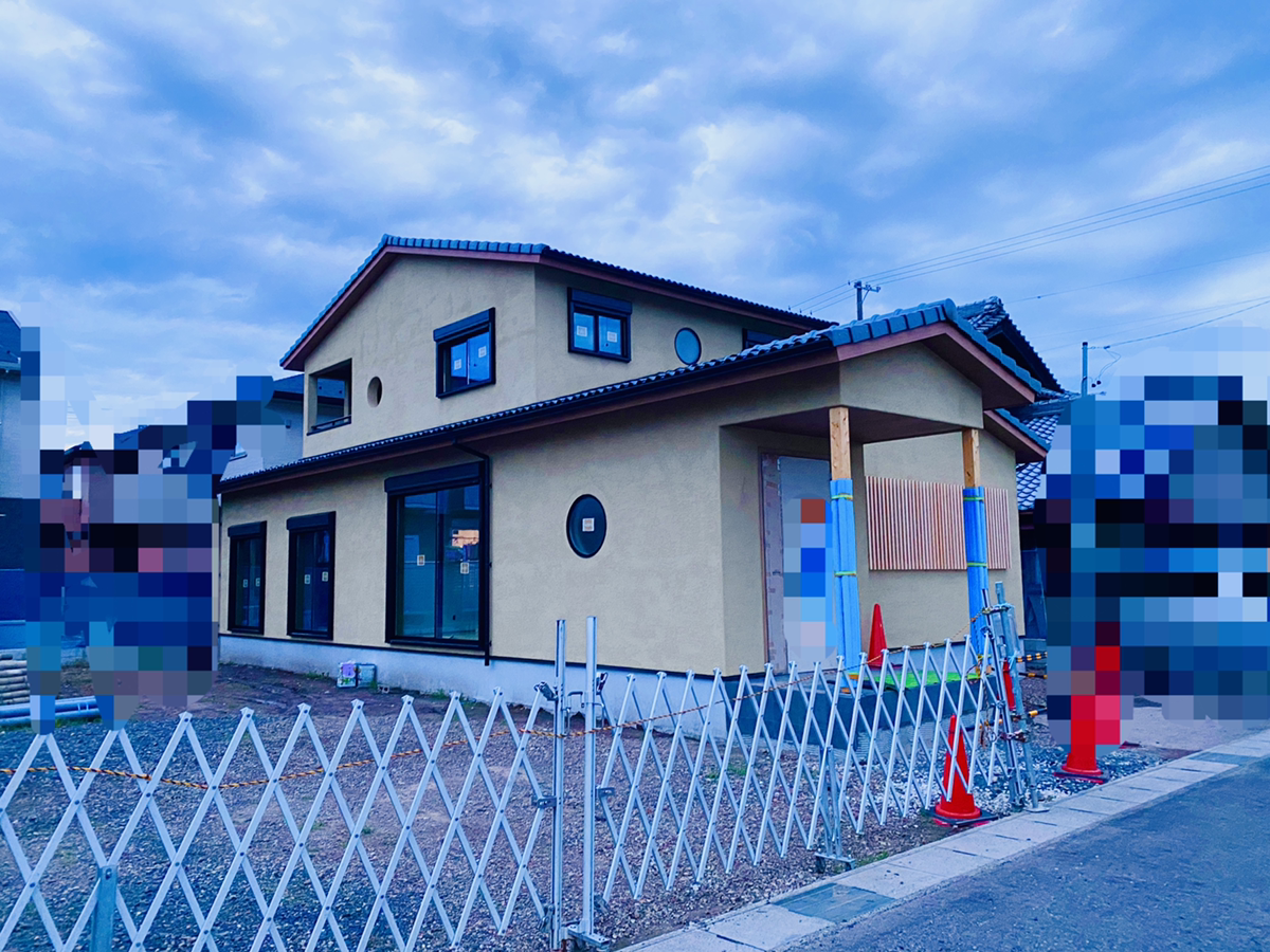 小牧市のお家、素敵な外観のお披露目です。