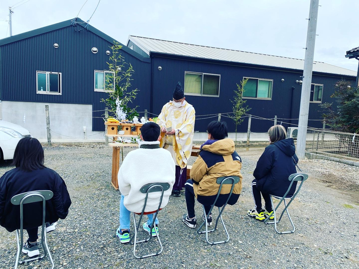 地鎮祭を執り行いました☆