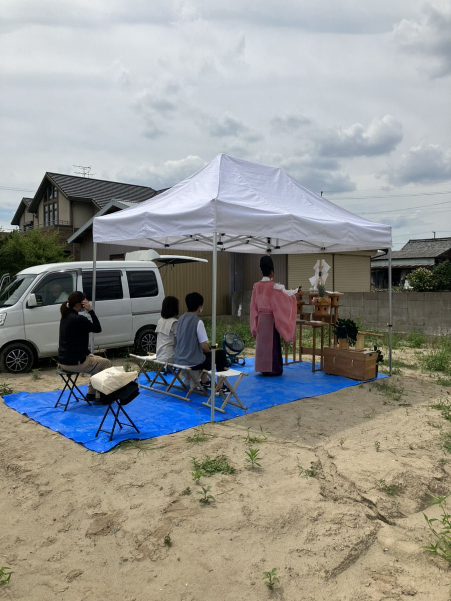 ★祝！地鎮祭&手形式★