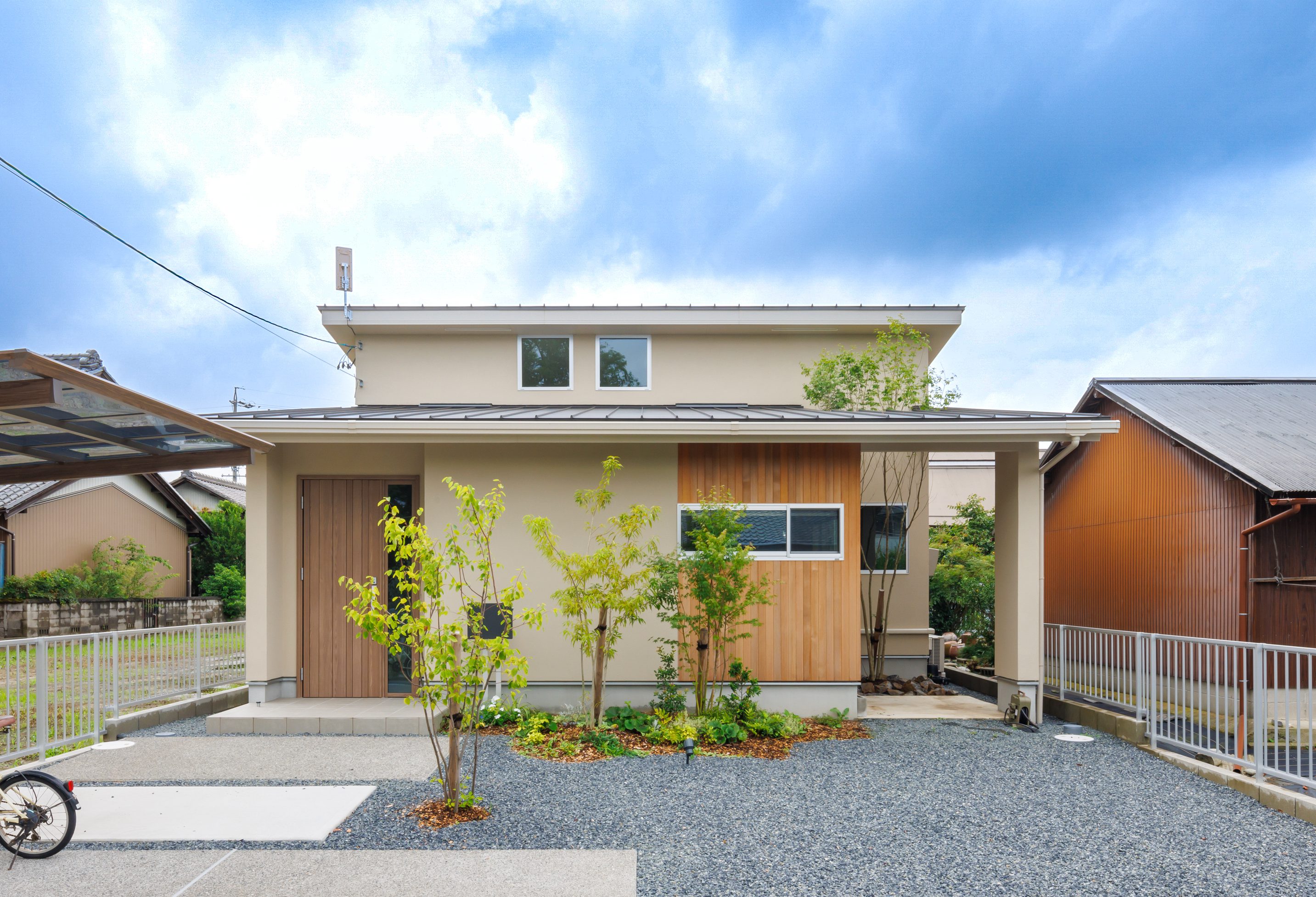 豊かな時間があふれる、風景と暮らす家。